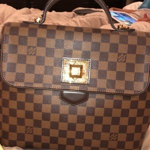 Louis Vuitton Damier Ebene Bergamo GM